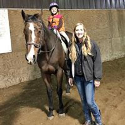 Horseback riding lessons with Linsey