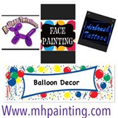 Merry Heart Face Painting, Glitter Tattoos, Balloon Art & More