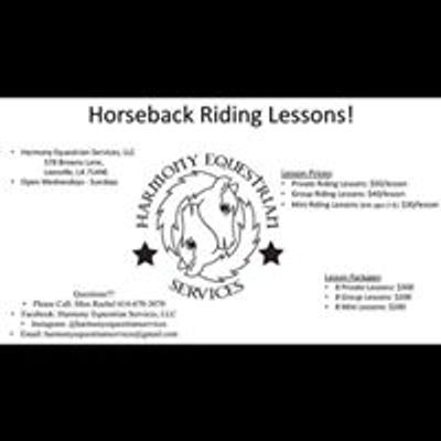 Harmony Equestrian Services, LLC