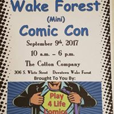 Wake Forest -mini- ComiCon