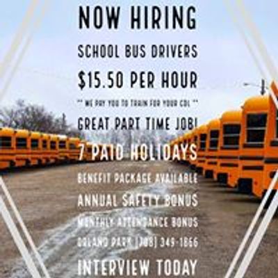 American School Bus - Orland Park