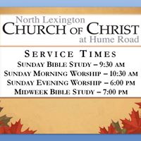 North Lexington church of Christ