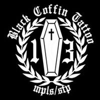 Black Coffin Tattoo