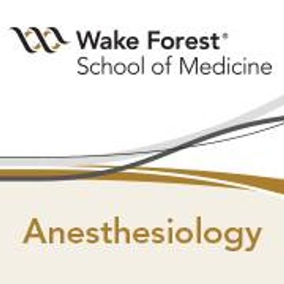 Wake Forest School of Medicine Anesthesiology