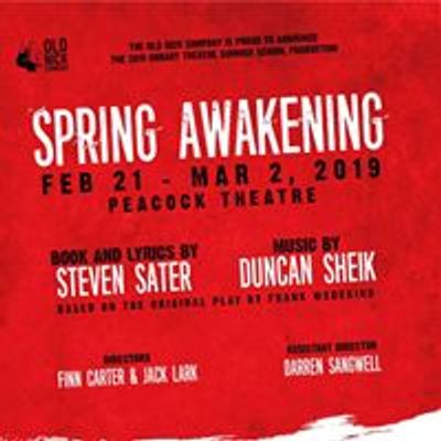 Old Nick Hobart Theatre Summer School - Spring Awakening