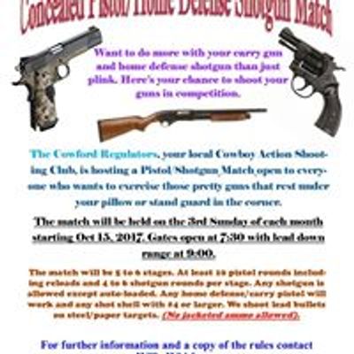 Concealed Pistol\/Home Defense Shotgun Match