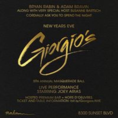 Bryan Rabin and Adam Bravin Present : Giorgio's