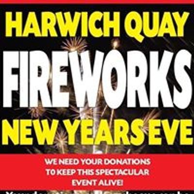 Harwich Quay New Year Fireworks Spectacular