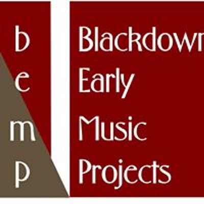 Blackdowns Early Music Projects