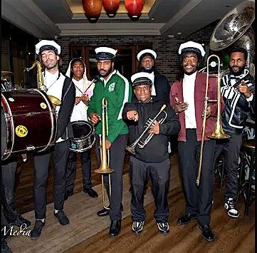 Keep'it Rolling Brass Band LIVE at Caf\u00e9 Negril