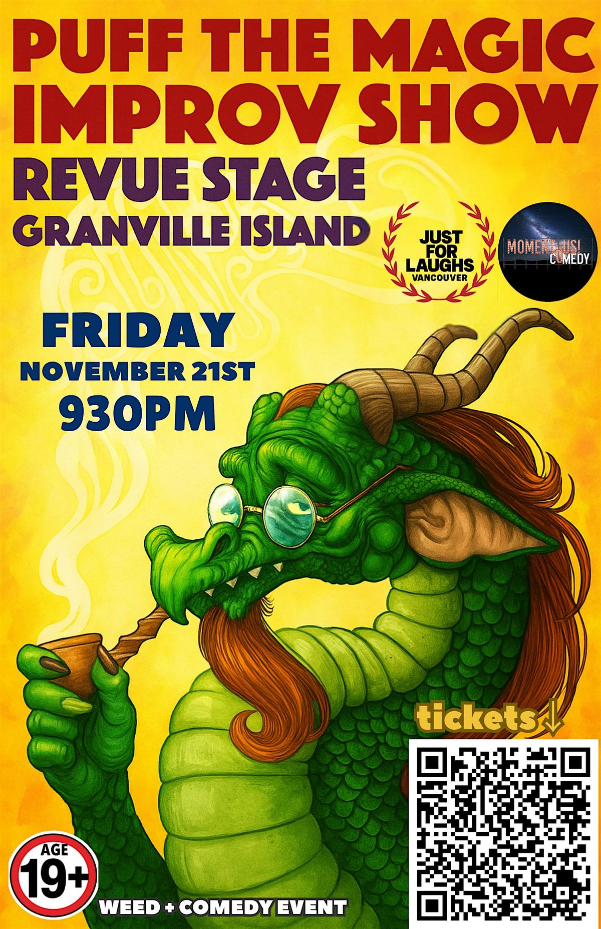 Puff the Magic Improv Show December 19 2025