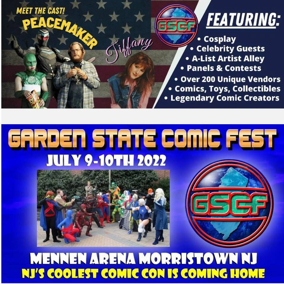 Garden State Comic Fest (GSCF) at Mennen Arena Morristown, New Jersey