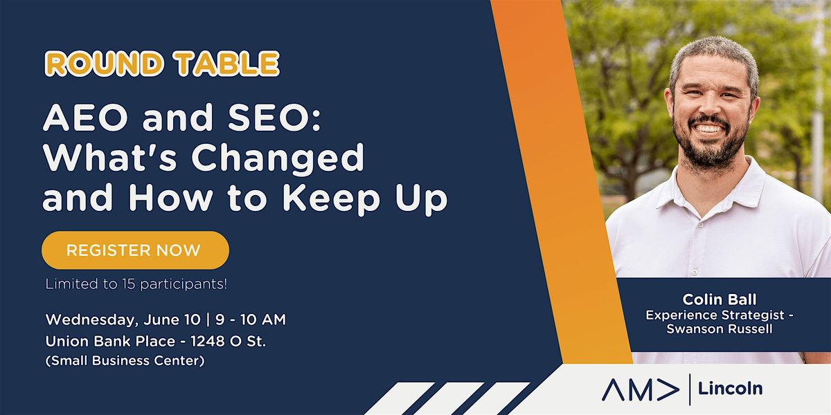 AEO & SEO Round Table with Colin Ball