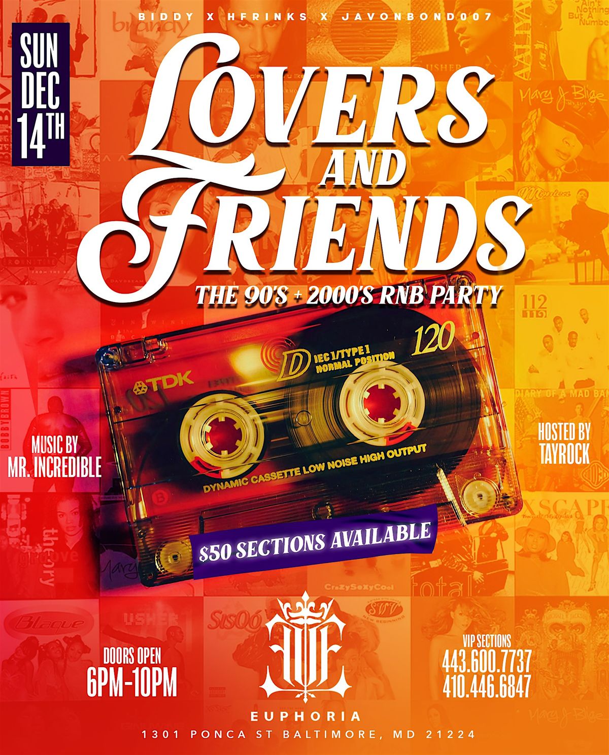 Hfrinks - Biddy - Javon Bond - Lovers n Friends Day Party at Euphoria