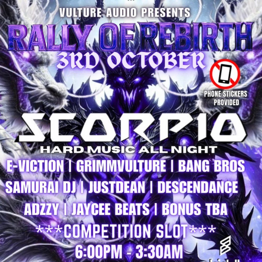 Vulture Audio: Rally Of Rebirth - Hardcore Gabber - DJ SCORPIO