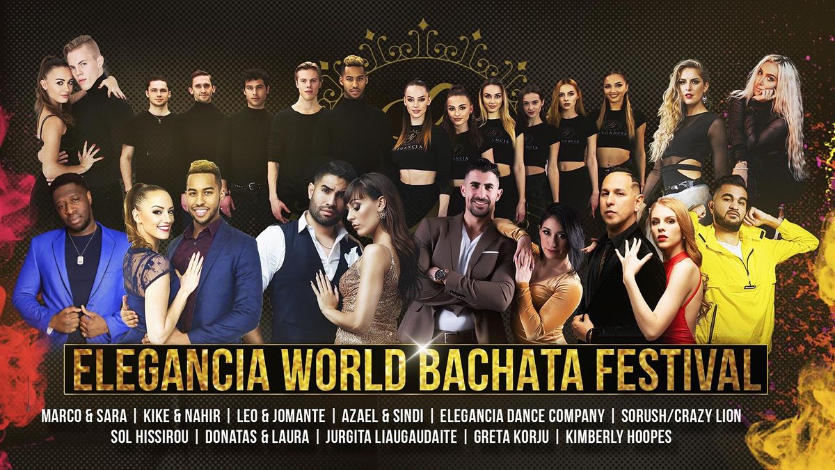 Elegancia World Bachata Festival 2021 | Kalvarijų g. 143, Vilnius, VL |  August 20 to August 22