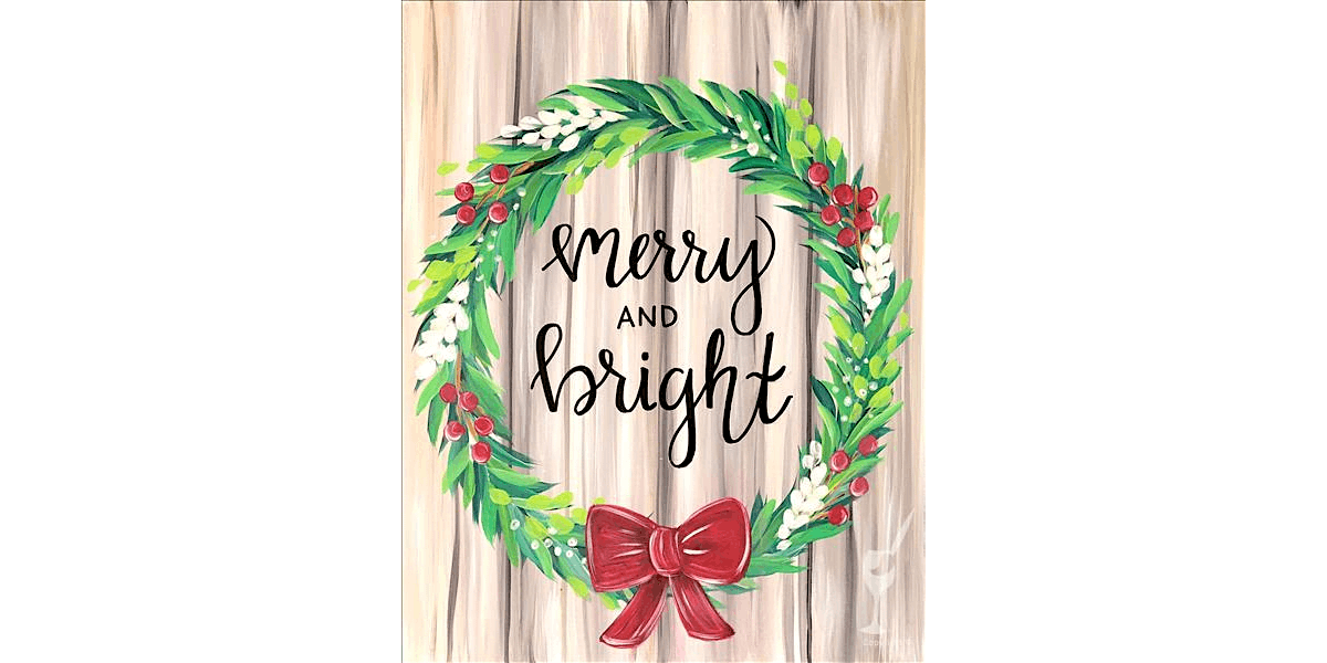 Merry and Bright - Paint and Sip in San Antonio | Classpop!\u2122