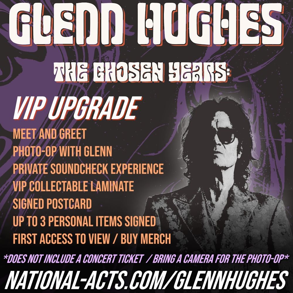 Glenn Hughes Newcastle upon Tyne Tickets
