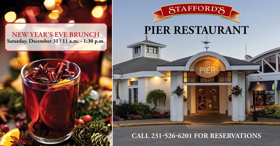 New Years Eve Brunch Staffords Pier Restaurant Stafford's Pier