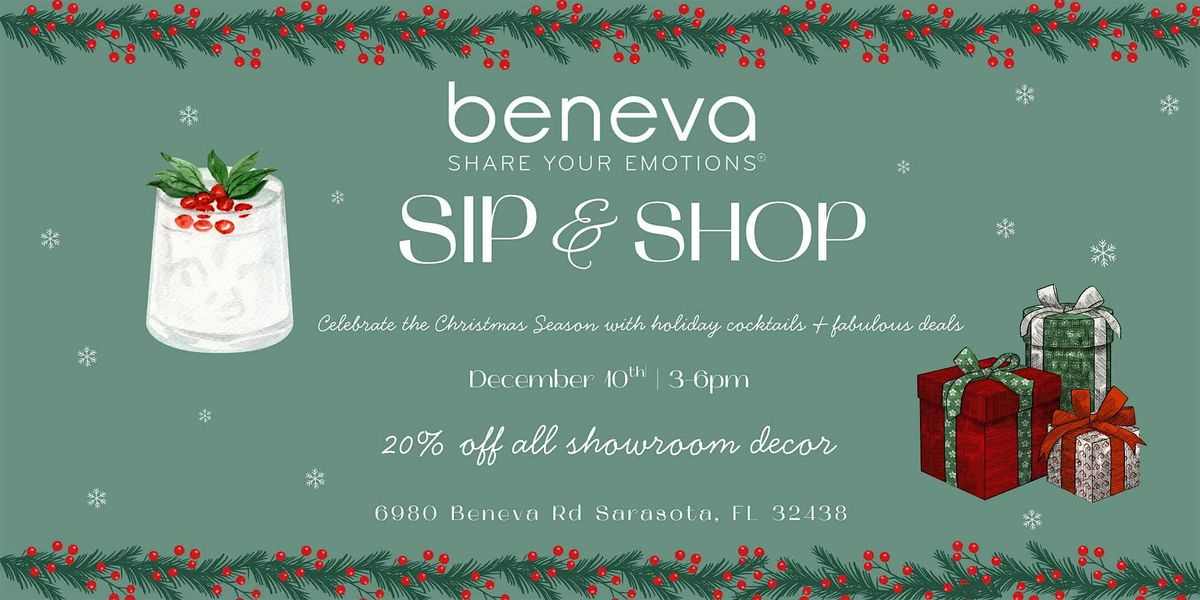 Christmas Sip & Shop