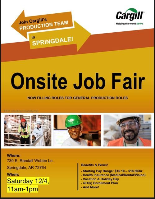 Cargill job fair