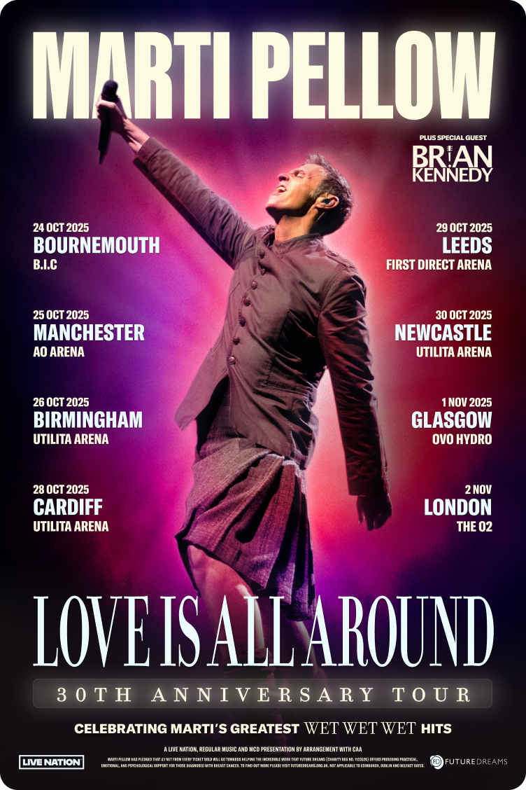 Marti Pellow at First Direct Arena - Leeds