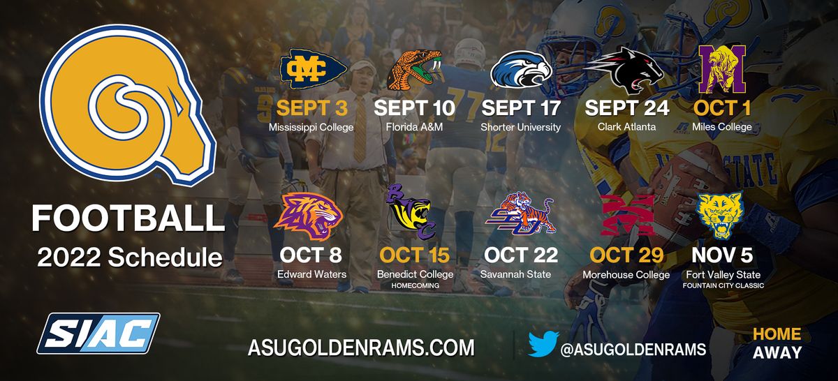 Albany State Golden Rams vs. Clark Atlanta Panthers