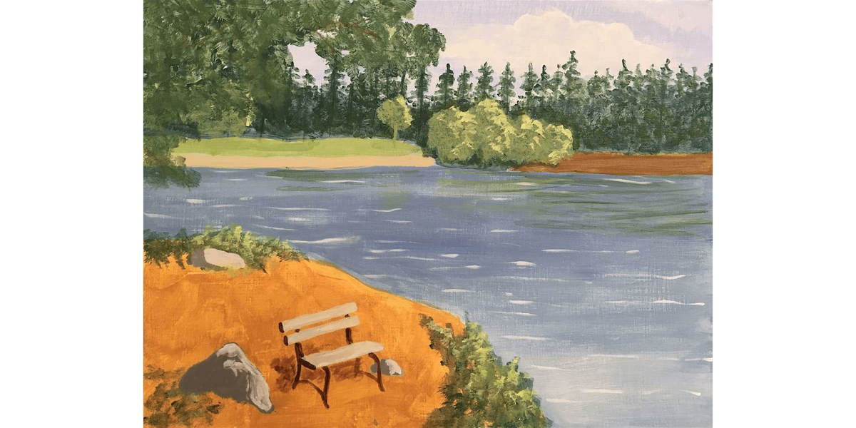 Pondering at the Pond - Paint and Sip in Portland | Classpop!\u2122