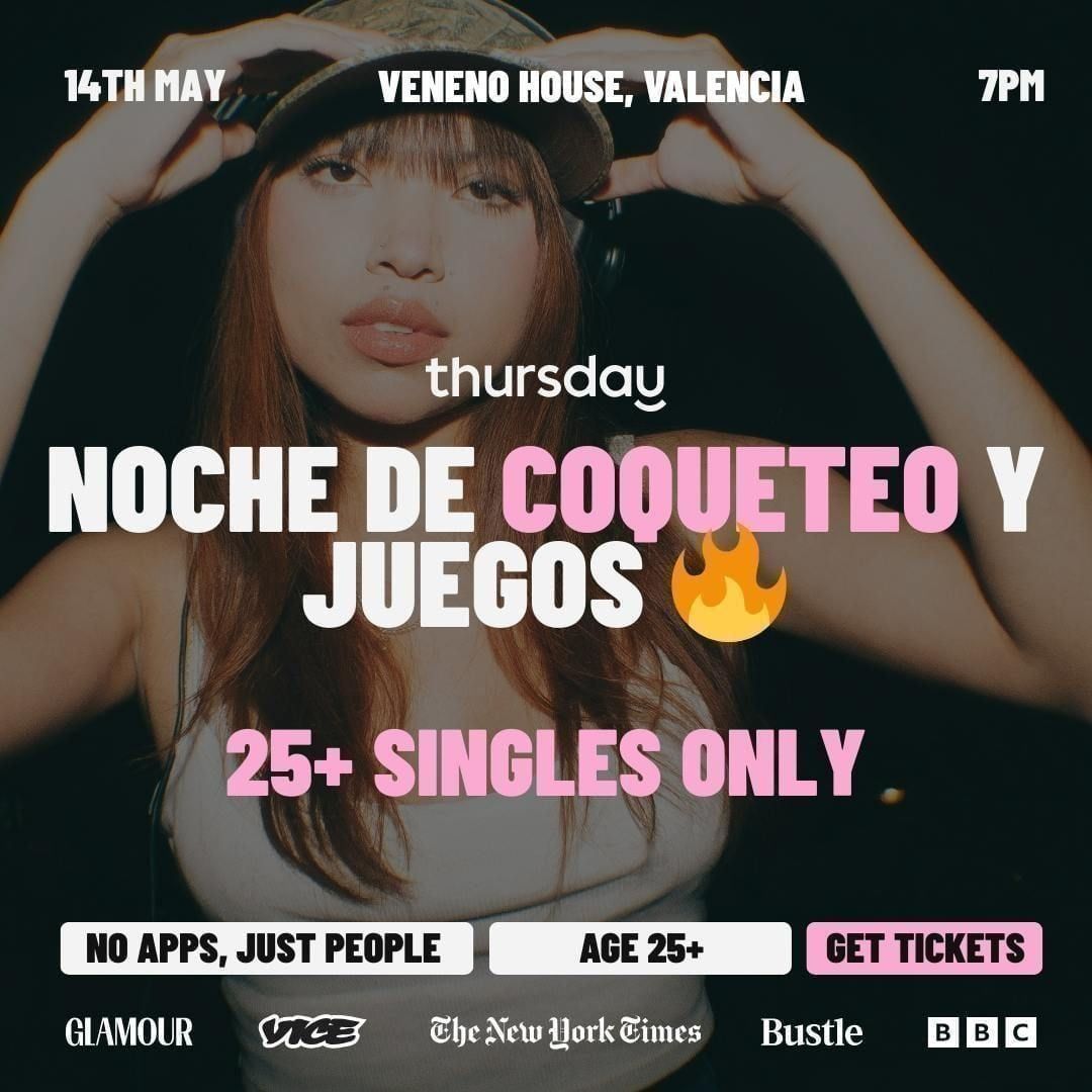 Thursday | Game &amp; Flirt Night @Veneno House | Valencia  (25+ only)