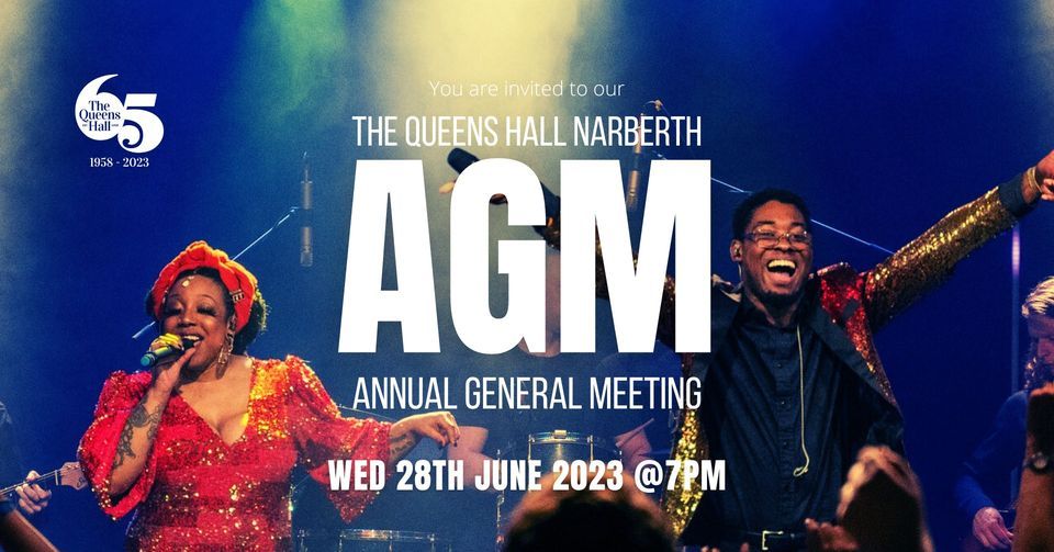 AGM 2023: The Queens Hall Narberth is looking for new Trustees
