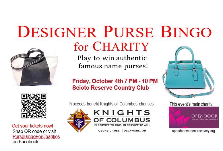 Purse Bingo | Scioto Reserve Country Club, Powell, OH | October 4, 2024