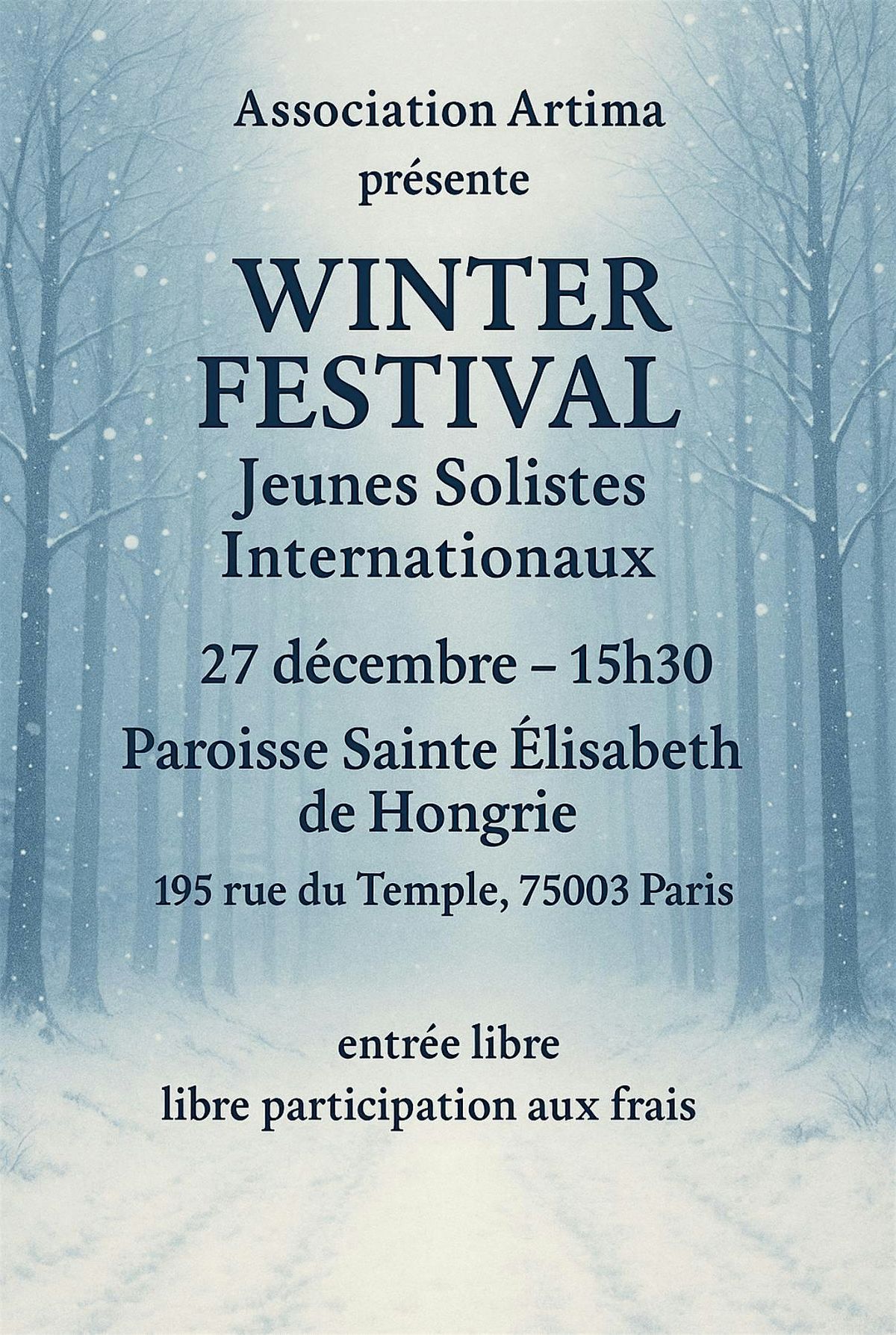 Winter Festival Nouvelles Etoiles