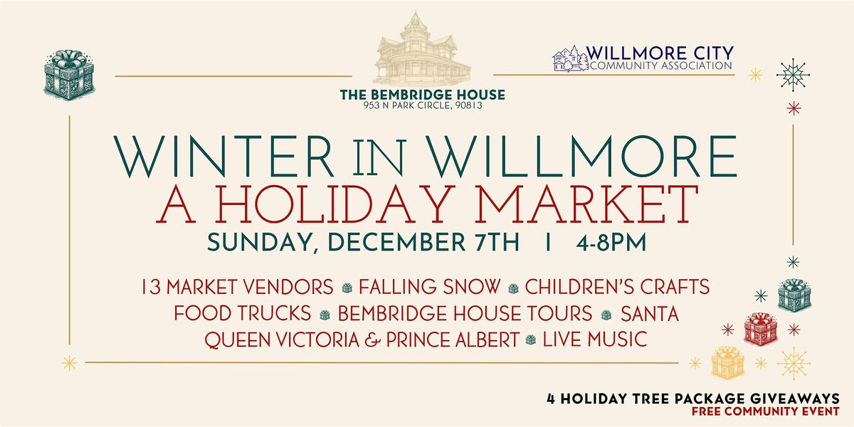 Winter in Willmore A Holiday Market