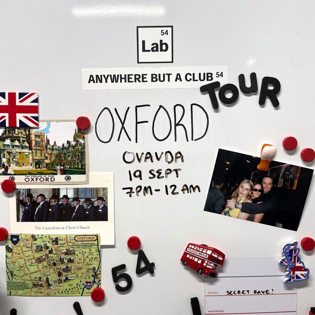 Lab54: Anywhere But A Club - Oxford