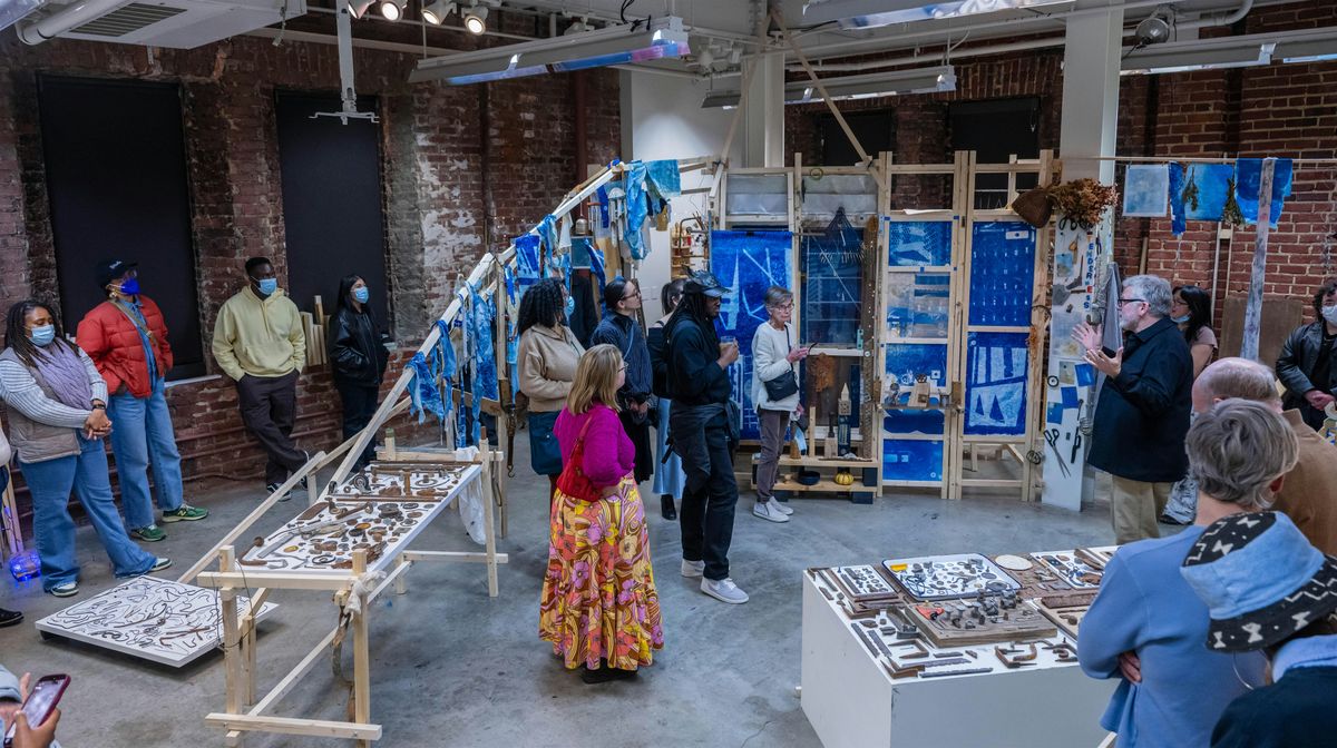 McColl Center Artists-in-Residence Studio Talk + Tour