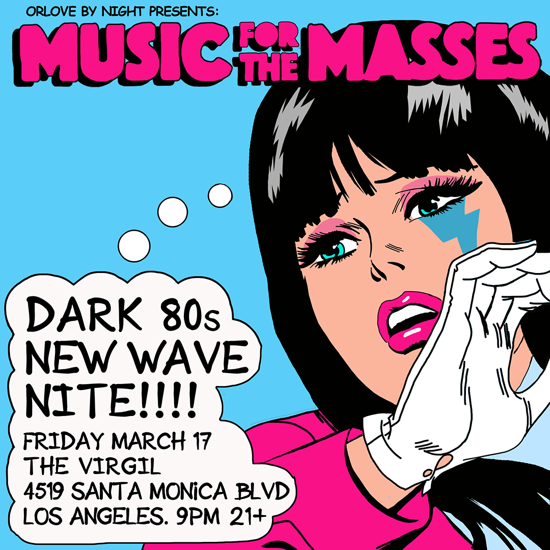80s New Wave Night at Algonquin Arts Theatre