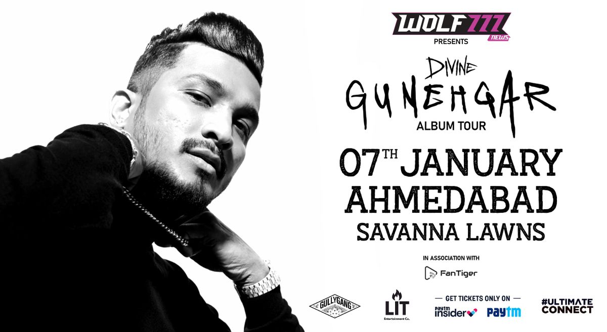 DIVINE - Gunehgar Album Launch Tour | Ahmedabad