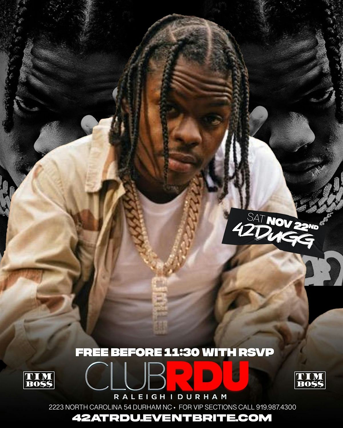 42 dugg takes over CLUB RDU