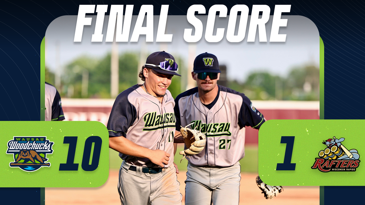 Wisconsin Rapids Rafters at Wausau Woodchucks at Athletic Park - WI