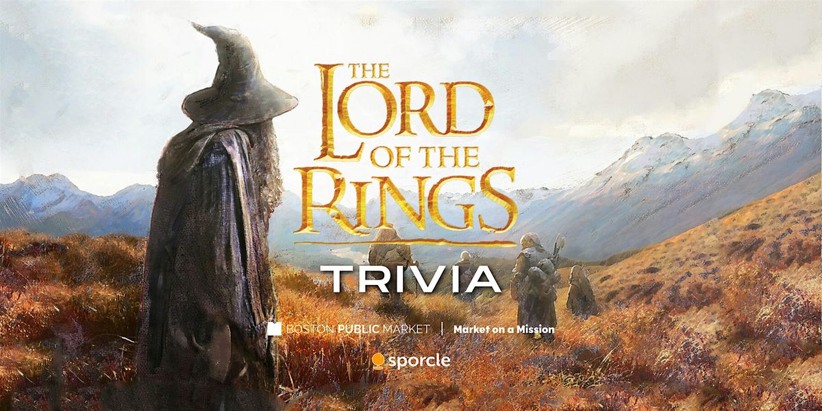Lord of the Rings Trivia Night