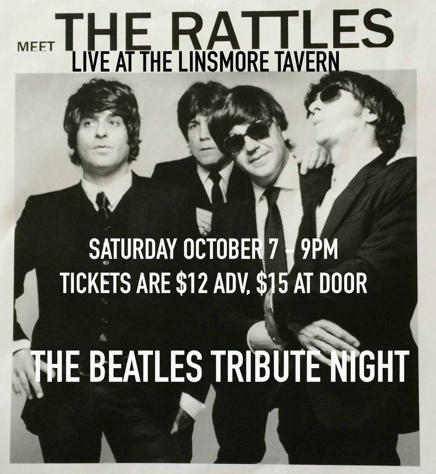 The Rattles Tribute to The Beatles Return to the Linsmore Tavern!