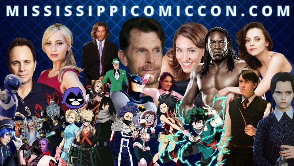 Mississippi Comic Con 2022 Mississippi Trade Mart, Jackson, MS June