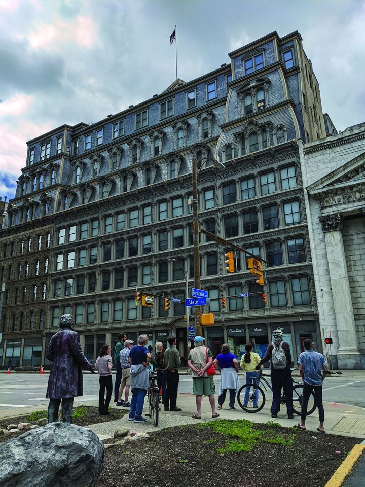 Architecture for Lunch Four Corners & City Hall Historic District