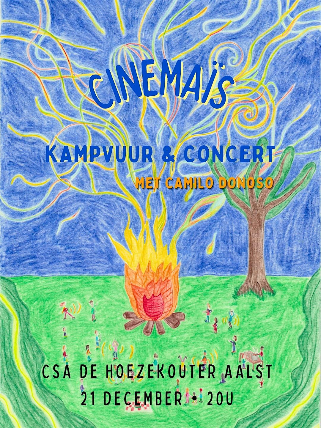 Cinema\u00efs: kampvuur & concert