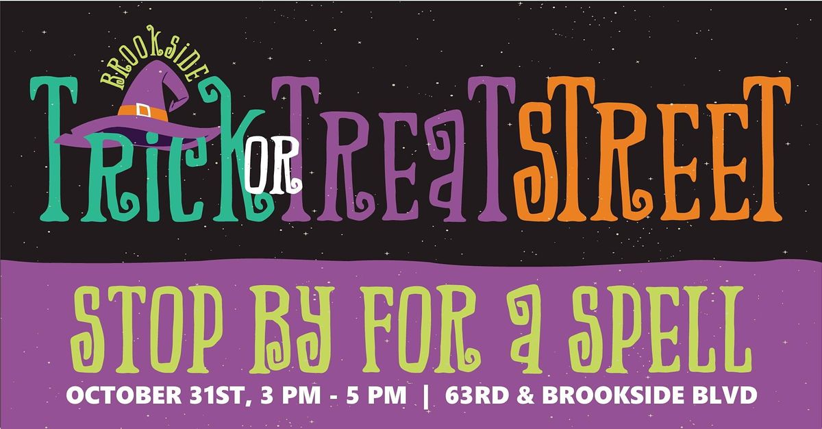 2021 Brookside Trick or Treat Street, Oct 31st 35pm Brookside Shops