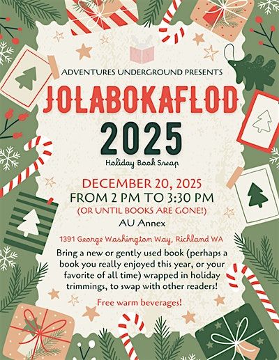 Jolabokaflod Book Swap
