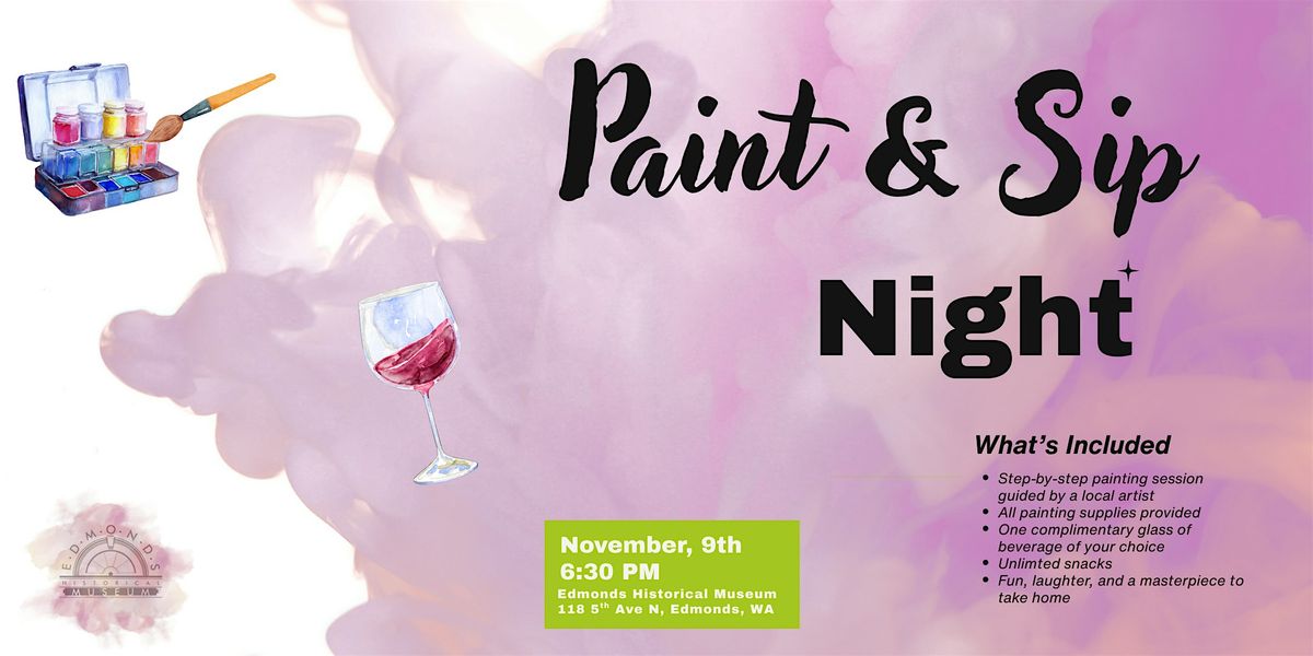 Paint and Sip Night at the Museum