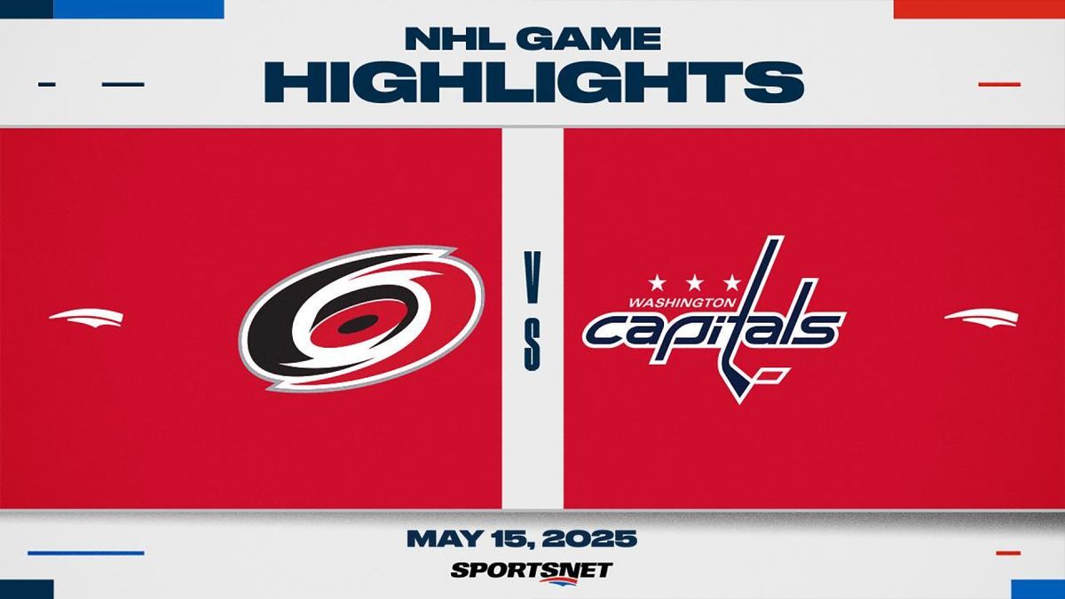 Washington Capitals vs. Carolina Hurricanes