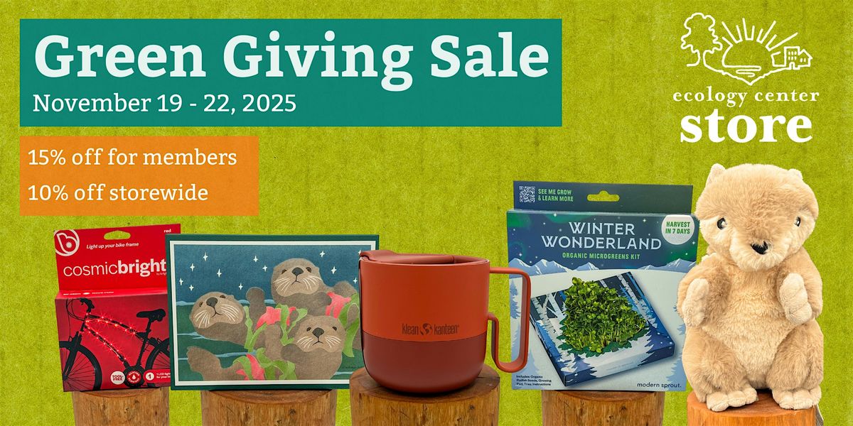 Green Giving Sale