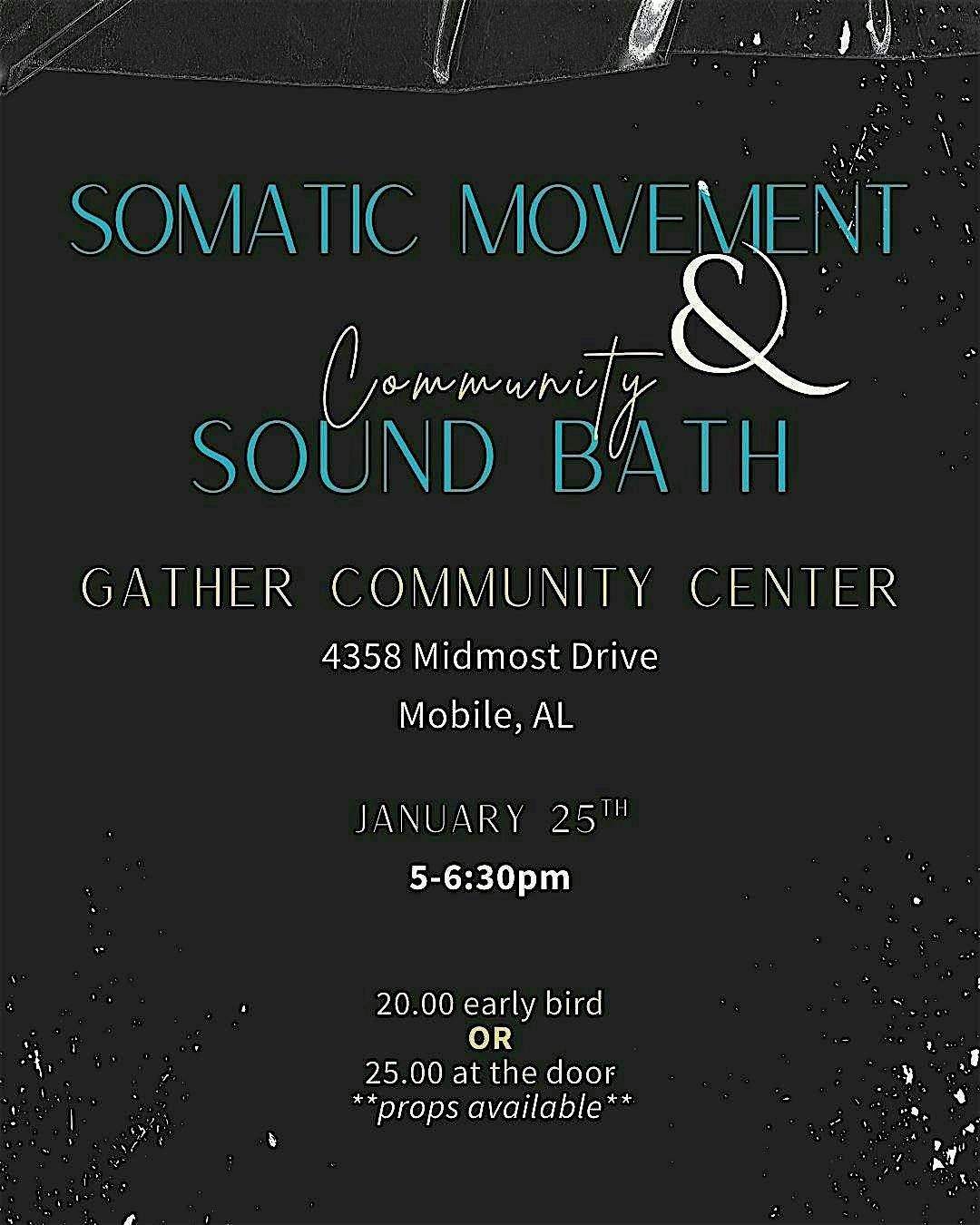 Somatic Movement & Community Sound Bath